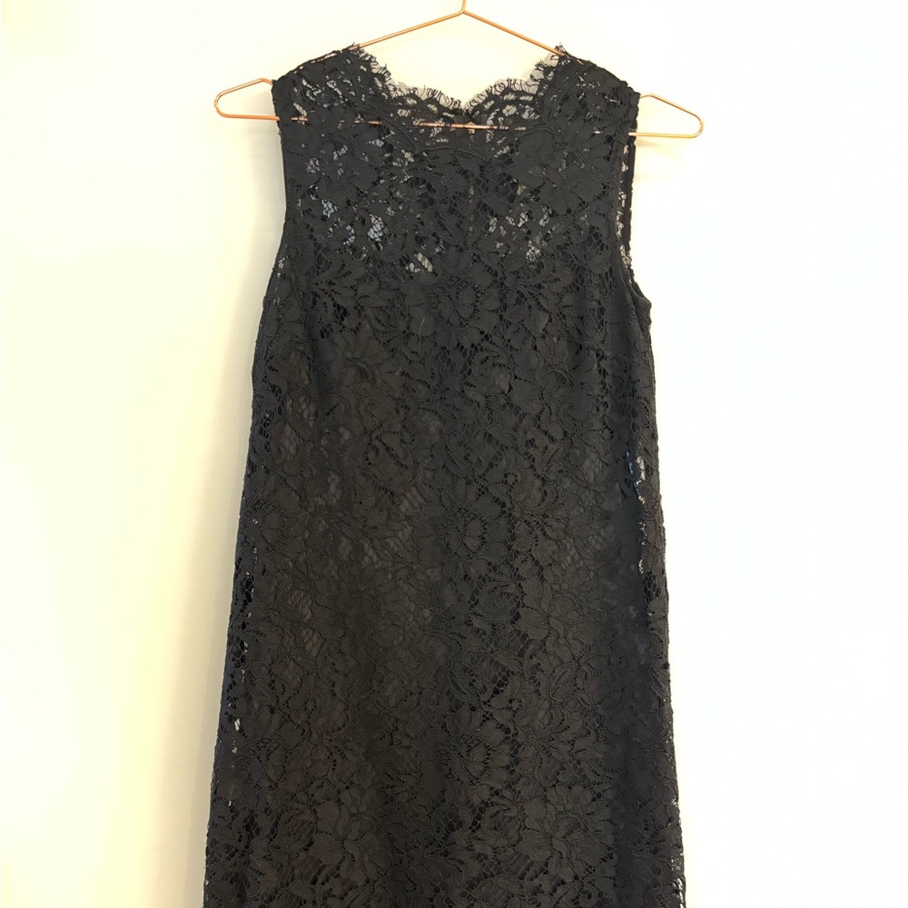 Dolce & Gabbana Black Lace Mini Dress